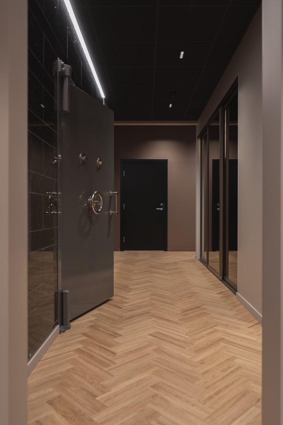 Hvelv d&oslash;r er bevart