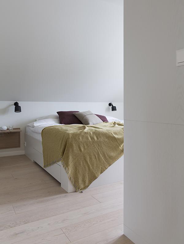 enebolig Færder innredet av nyfelt og strand