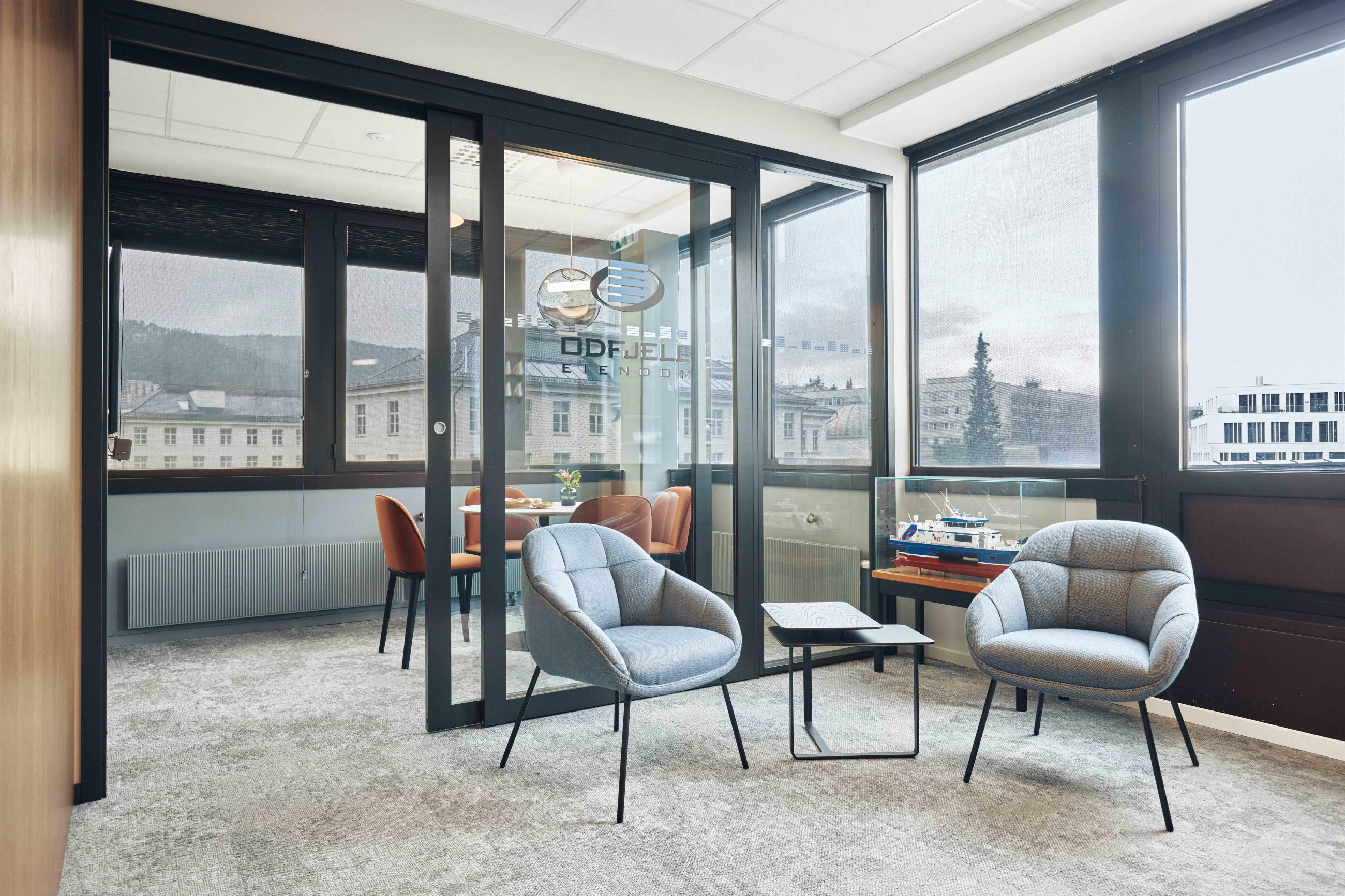 Inngangsparti Odfjell Eiendom