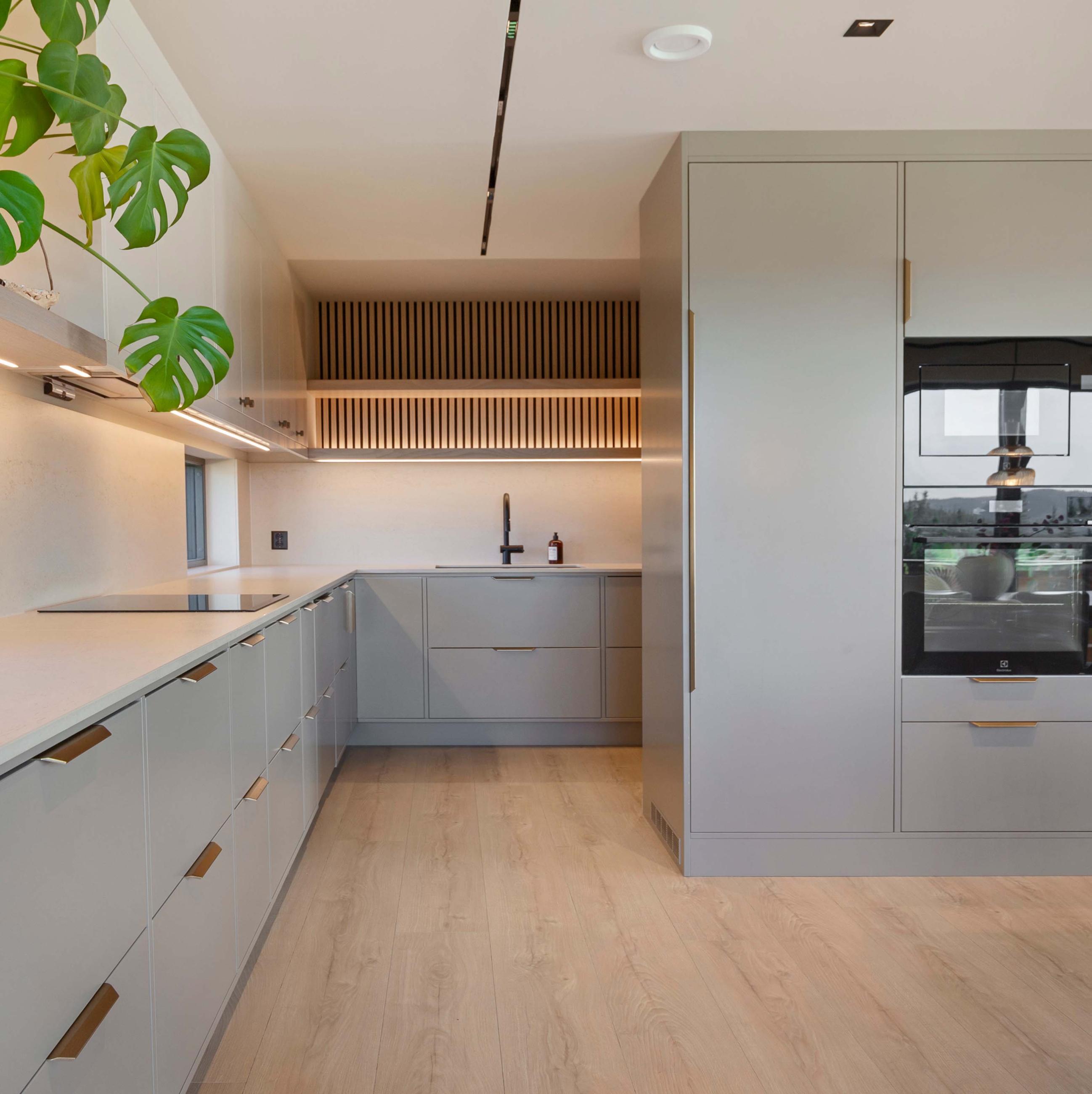 Enebolig i Åfjord: Kjøkken