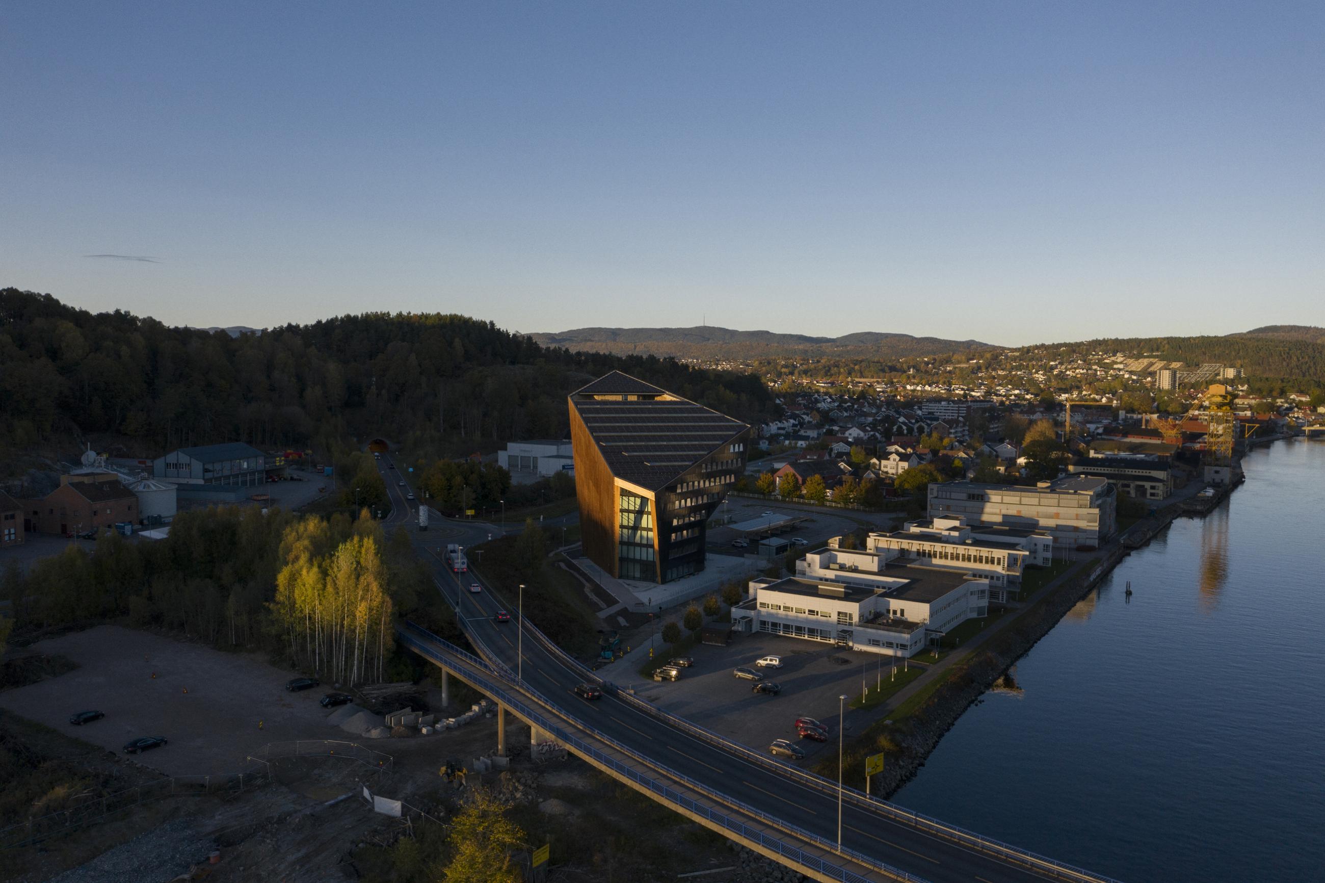 PH ved Sandvikselven i Porsgrunn