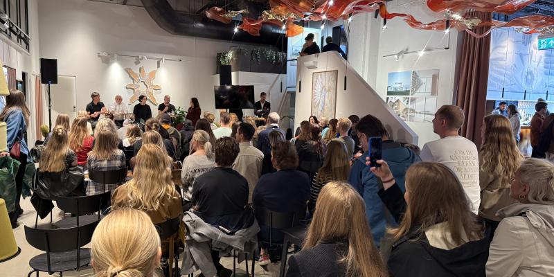 Paneldebatt: "Bokvalitet, under &aring;rets Designers' Saturday
