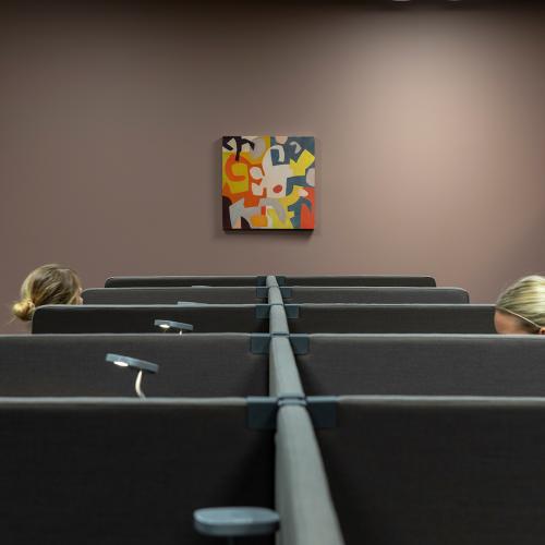 Lesesal som del av arbeidsplassareal