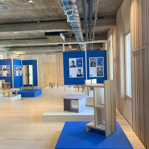 Møbelet utstilt på Lagvis