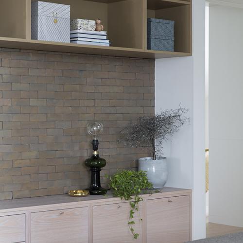 enebolig Færder innredet av nyfelt og strand